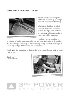 Preview for 4 page of 3rd Power DS $ '68 Plexi User Manual