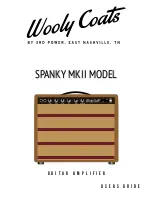 Предварительный просмотр 1 страницы 3rd Power Wooly Coats Spanky MKII User Manual