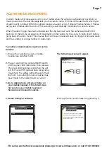 Предварительный просмотр 7 страницы 3rdisecure IRIS 101 User Instructions