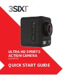 Preview for 1 page of 3SIXT Ultra HD Sports Action Camera Quick Start Manual