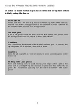 Preview for 6 page of 3TO podofix Instructions Manual