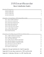 Preview for 2 page of 3vr E-Series SmartRecorder Installation Manual