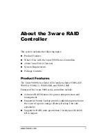 Preview for 9 page of 3Ware 9500S-4LP - Escalade RAID Controller Installation Manual