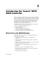 Предварительный просмотр 11 страницы 3Ware 9650SE-2LPB-10 - Sataii Raid Hardware 10Pk User Manual