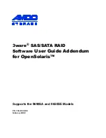 Preview for 1 page of 3Ware OpenSolaris User Manual