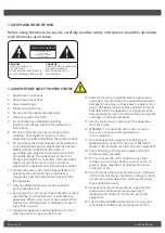 Preview for 4 page of 4-acoustic SX-25000 Operation Manual