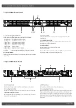 Preview for 9 page of 4-acoustic SX-25000 Operation Manual