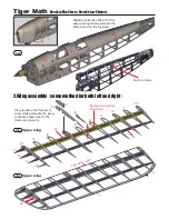 Предварительный просмотр 3 страницы 4-Max Models Tiger Moth Installation Instructions Manual