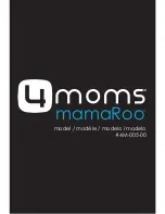 4 Moms mamaRoo 4M-005-00 Instruction Manual preview
