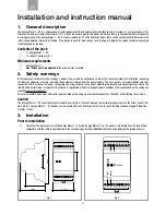 Предварительный просмотр 12 страницы 4-noks Energy Meter 1- RC Installation And Instruction Manual