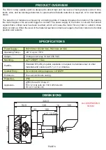 Preview for 6 page of 4B RG1V4A Operation Manual