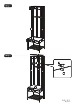 Предварительный просмотр 5 страницы 4D Concepts Boltzero Entry Hall Bench 159313 Manual