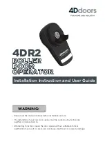4Ddoors 4DR2 Installation Instructions And User Manual preview