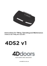 Preview for 44 page of 4Ddoors 4DS2 v1 Installation Instructions And User Manual