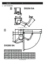 Preview for 6 page of 4Ddoors DX250 SA Instructions For Fitting, Operating And Maintenance