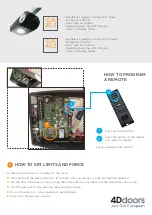 Предварительный просмотр 2 страницы 4Ddoors GA103 How To Program