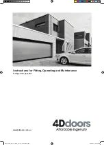 4Ddoors GA103 Instructions For Fitting, Operating And Maintenance preview