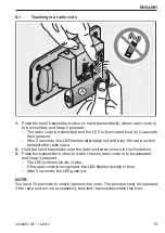 Предварительный просмотр 7 страницы 4Ddoors HST-FS Instructions For Fitting And Operation