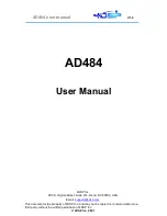 4DSP AD484 User Manual preview