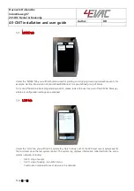 Preview for 11 page of 4EVAC 4E-CMT Installation And User Manual