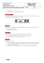 Preview for 8 page of 4EVAC C500/1 Operation Manual