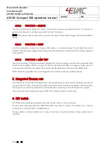 Preview for 10 page of 4EVAC C500/1 Operation Manual