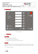 Preview for 6 page of 4EVAC Compact 500 Operation Manual