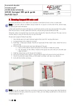 Preview for 5 page of 4EVAC Compact 500 Quick Manual