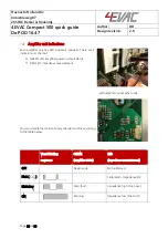 Preview for 28 page of 4EVAC Compact 500 Quick Manual