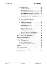 Предварительный просмотр 6 страницы 4F Maschinentechnik LIMPAR Akku 26 Operating Manual