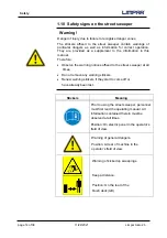 Предварительный просмотр 14 страницы 4F Maschinentechnik LIMPAR Akku 26 Operating Manual