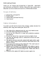 Preview for 3 page of 4G Systems XSJack T3e User Manual