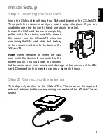 Предварительный просмотр 7 страницы 4G Systems XSJack T3e User Manual