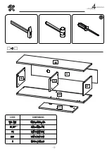 Preview for 4 page of 4HOUSE DESIGN LAZIO 140 Assembly Instructions Manual