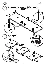 Preview for 6 page of 4HOUSE DESIGN LAZIO 140 Assembly Instructions Manual