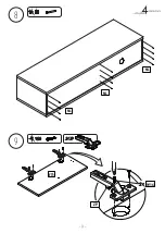 Preview for 9 page of 4HOUSE DESIGN LAZIO 140 Assembly Instructions Manual