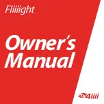 4iiii FLiiiight Owner'S Manual preview