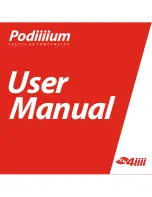 4iiii Podiiiium User Manual preview