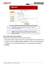 Preview for 12 page of 4IPNET HSG1250 Quick Installaion Manual