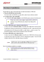 Preview for 8 page of 4IPNET HSG320 Quick Installation Manual