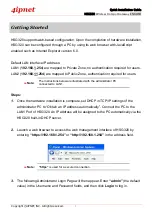 Preview for 9 page of 4IPNET HSG320 Quick Installation Manual