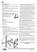 Предварительный просмотр 3 страницы 4iQ 330851 Assembly Instruction Manual