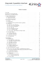 Preview for 3 page of 4Links Diagnostic SpaceWire Interface DSI-RG408 User Manual