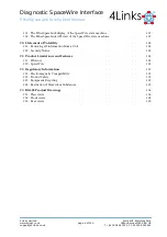 Preview for 6 page of 4Links Diagnostic SpaceWire Interface DSI-RG408 User Manual