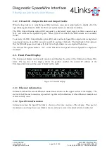 Preview for 12 page of 4Links Diagnostic SpaceWire Interface DSI-RG408 User Manual