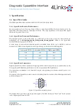 Preview for 14 page of 4Links Diagnostic SpaceWire Interface DSI-RG408 User Manual