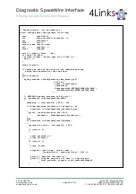 Preview for 58 page of 4Links Diagnostic SpaceWire Interface DSI-RG408 User Manual