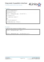 Preview for 64 page of 4Links Diagnostic SpaceWire Interface DSI-RG408 User Manual