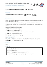 Preview for 66 page of 4Links Diagnostic SpaceWire Interface DSI-RG408 User Manual