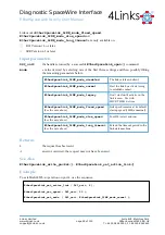 Preview for 69 page of 4Links Diagnostic SpaceWire Interface DSI-RG408 User Manual